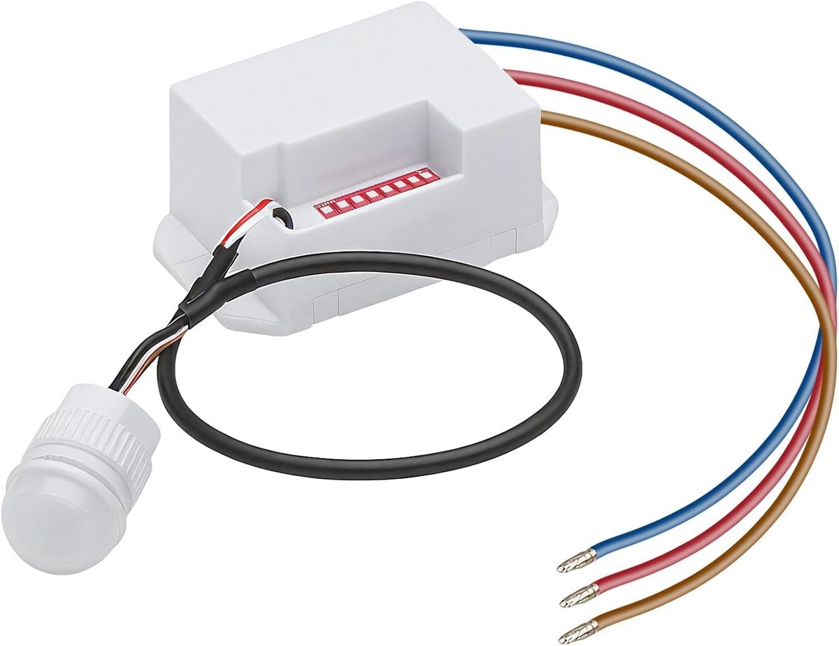 Bewegingssensor 360° - Dusk sensor - IP65/IP20 - Voor inbouwverlichting - ShopVlot