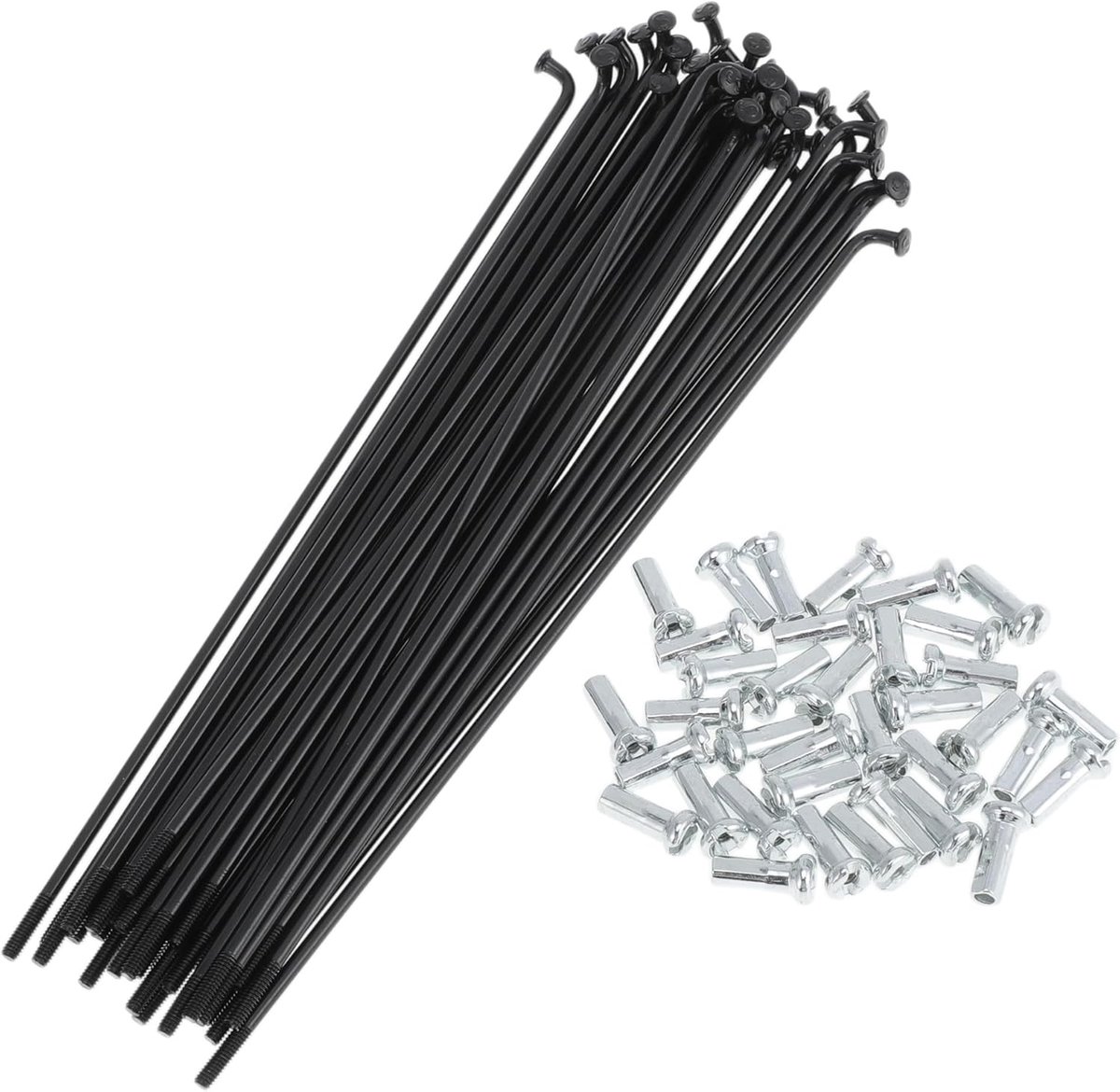 Spaken 138mm Fiets Wiel Spaken Carbon Staal Zwart
