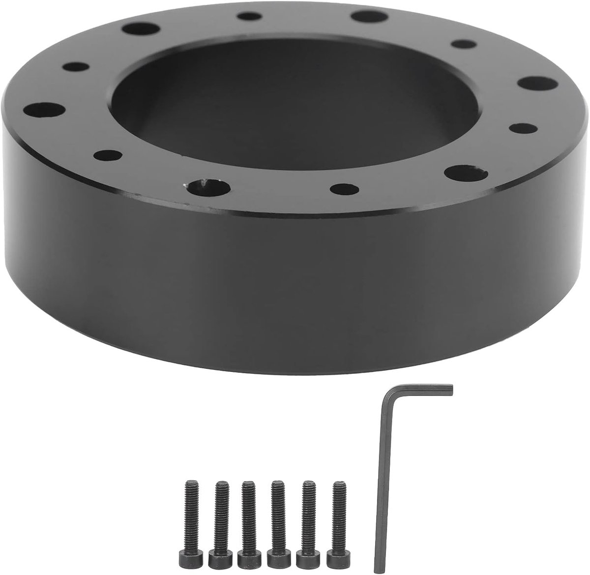 universele 1-inch stuurwielafstandhouder Aluminiumlegering 6-gaats naaf Verhoog de verhoogde padadapter