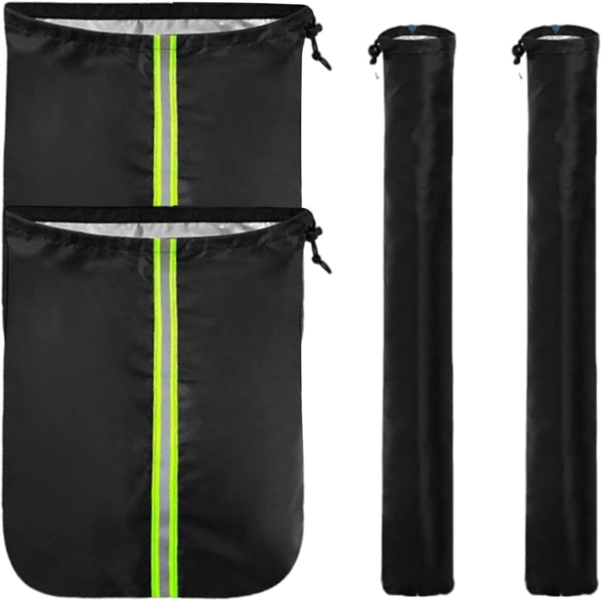Ruitenwisserhoes voor ijs en sneeuw, Ruitenwisserhoes | 4 STKS Sneeuwglashoezen en Ruitenwisserhoezen - Volledige set auto-waterstof-regenbeschermer, winteraccessoires voor vrachtwa