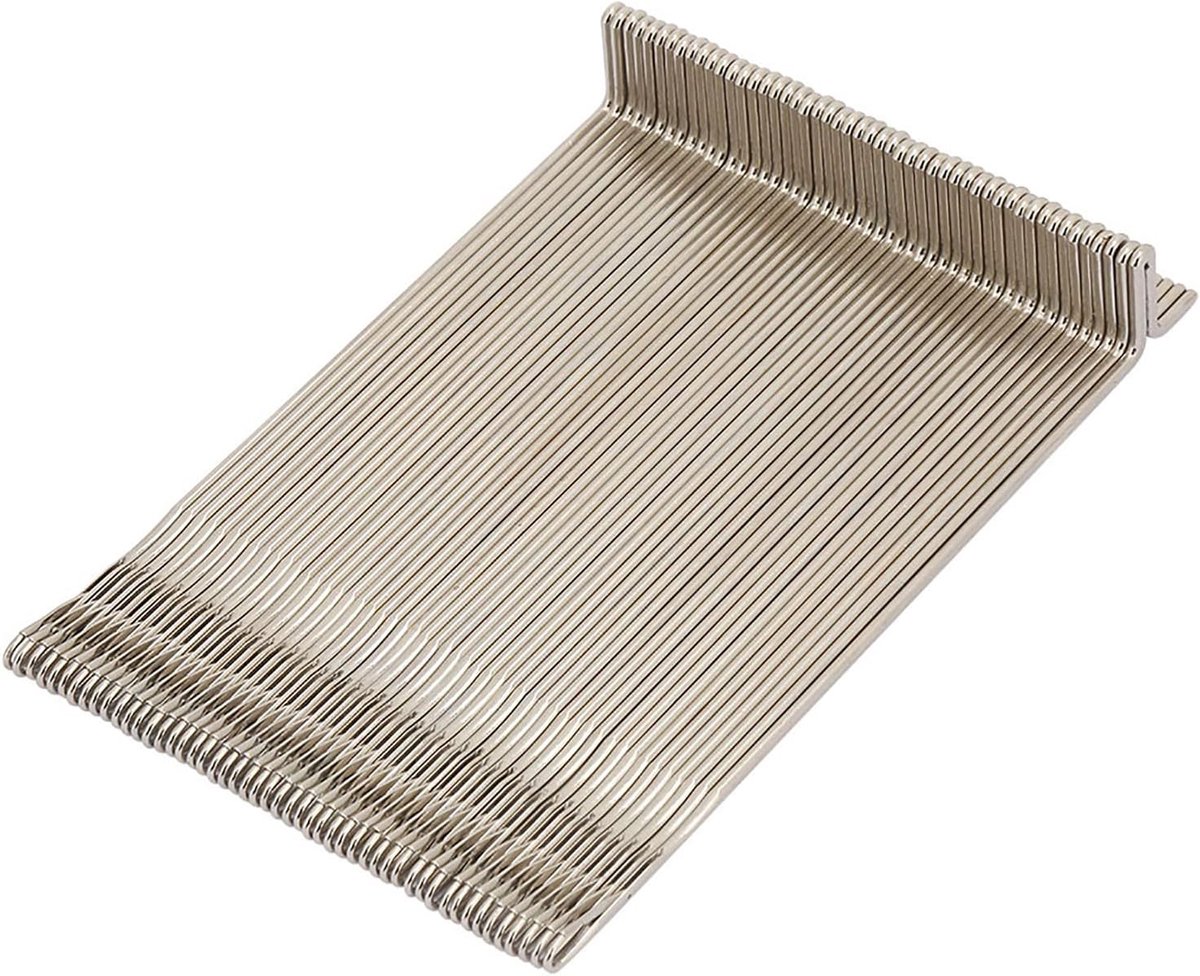 50 -pc Geïmporteerde Staalnaalden voor Breimachine, Hoge Hardheid en Weerstand, Geschikt voor LK100 LK150 KH360, Geschikt voor Machinebreiding, Stalen Naaldcomponent