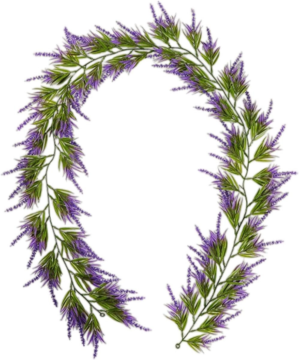 Bloemen slinger 180cm Kunstmatige Bloemdecoratie | Lente Bloemenslinger Voor Vrijgezellenfeest Verjaardag Lente Binnenhuis Schoorsteenmantel