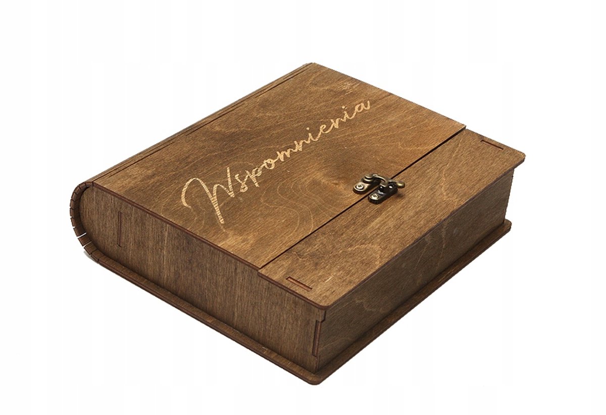 Houten Fotoalbum Box 13x18 cm - Personaliseerbaar