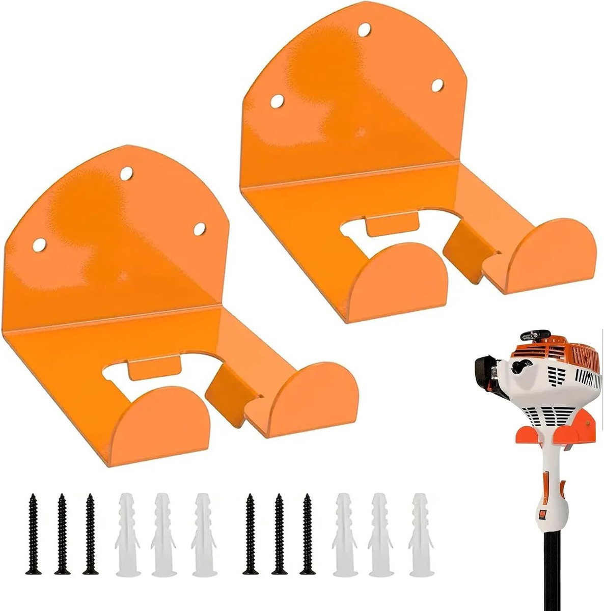 Grastrimmer Hanger - Stalen haak - Voor tuinmachines - Eenvoudige opslag - ShopVlot