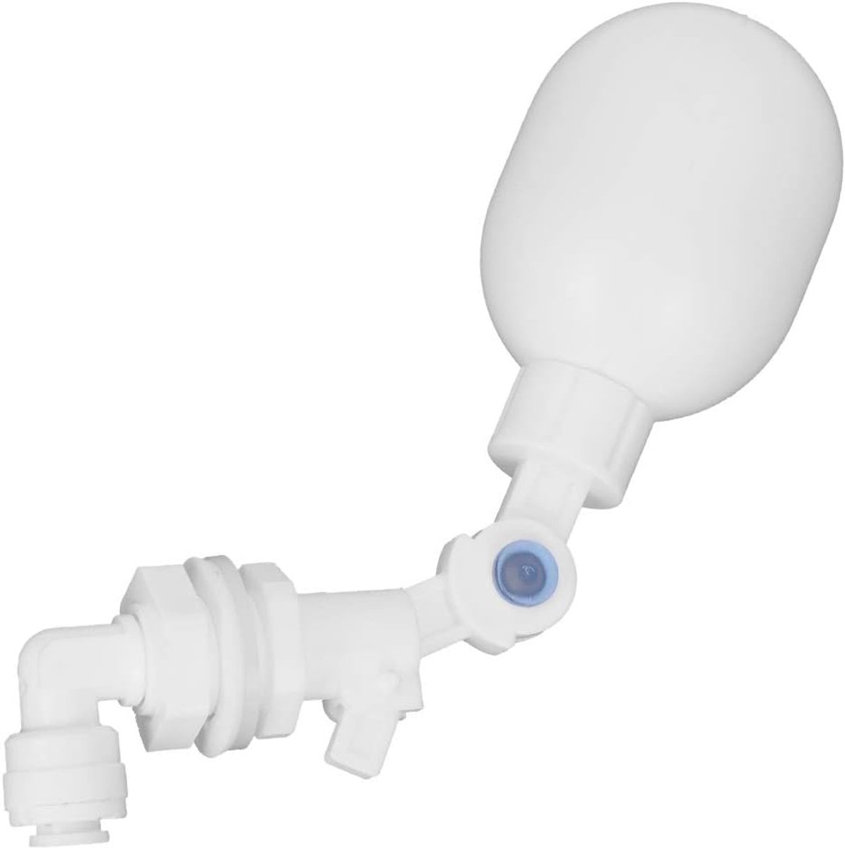 Floatklep 3/8" mini - verstelbare kunststof - geschikt voor aquaria - ideaal voor RO DI systeem - ShopVlot