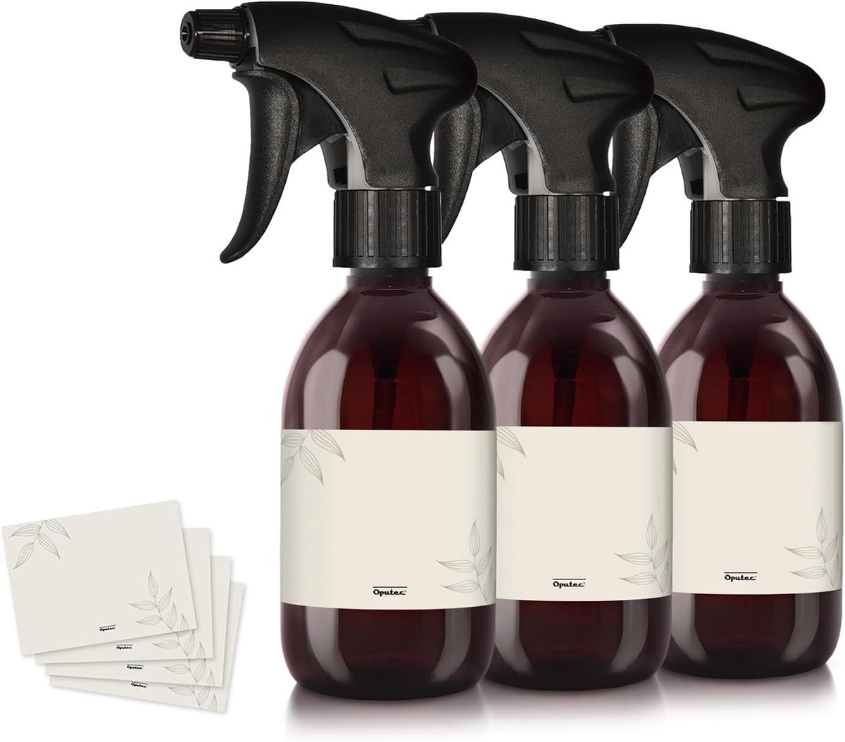 Spuitfles 300 ml - Bruine kunststof - Ergonomische spraykop - Ideaal voor planten en schoonmaak - ShopVlot