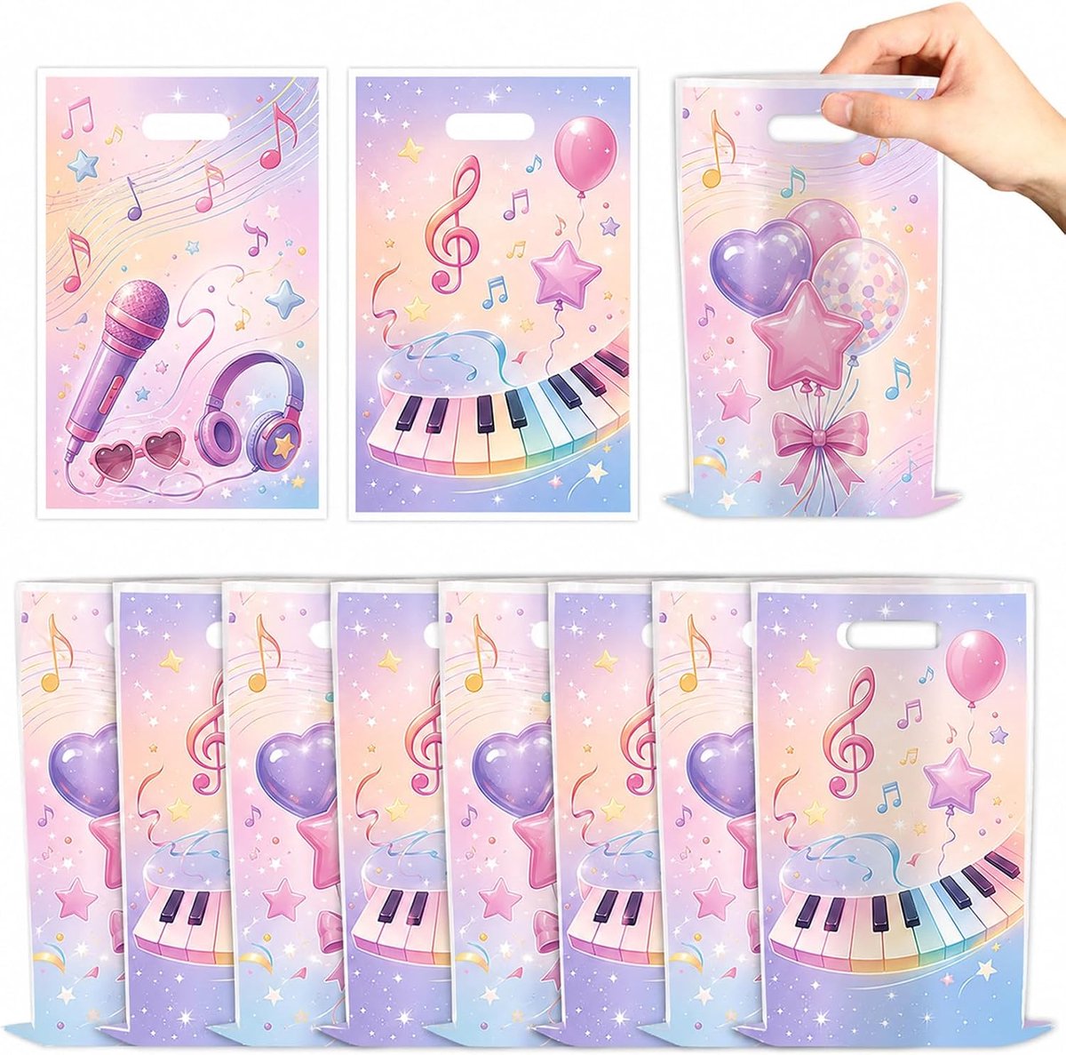 Geschenkzakjes klein - 30 stuks - themadesign - ideaal voor kinderverjaardag - ShopVlot