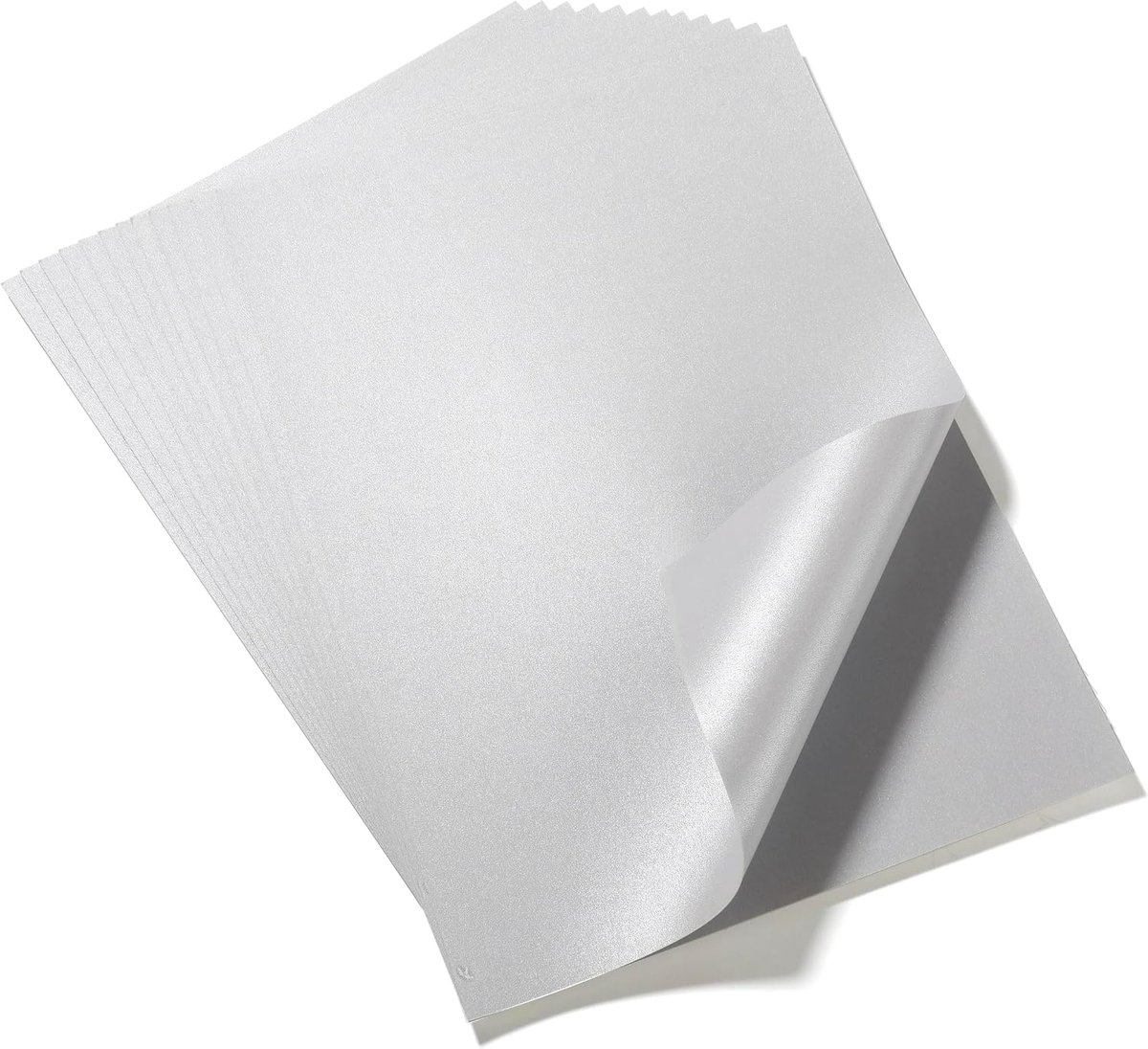 A4 metallic pergloot papier - 50 vellen - zilver met parelglans - ideaal voor luxe creaties - ShopVlot