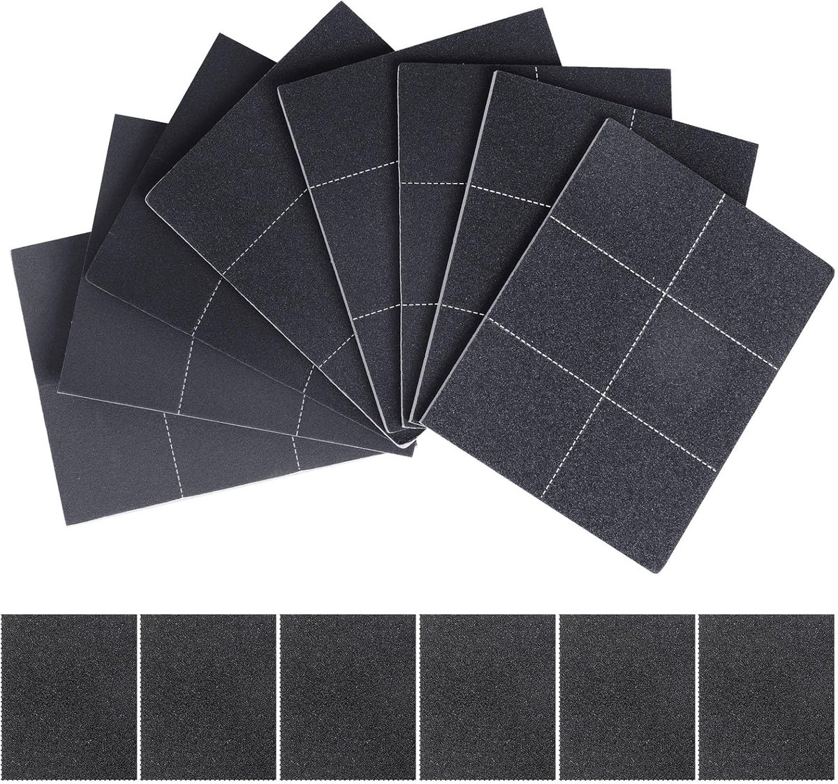 Schoursponges 4,3 x 5,9 Inch - 400 Grit - Set van 8 - Ideaal voor fijn schuren - ShopVlot