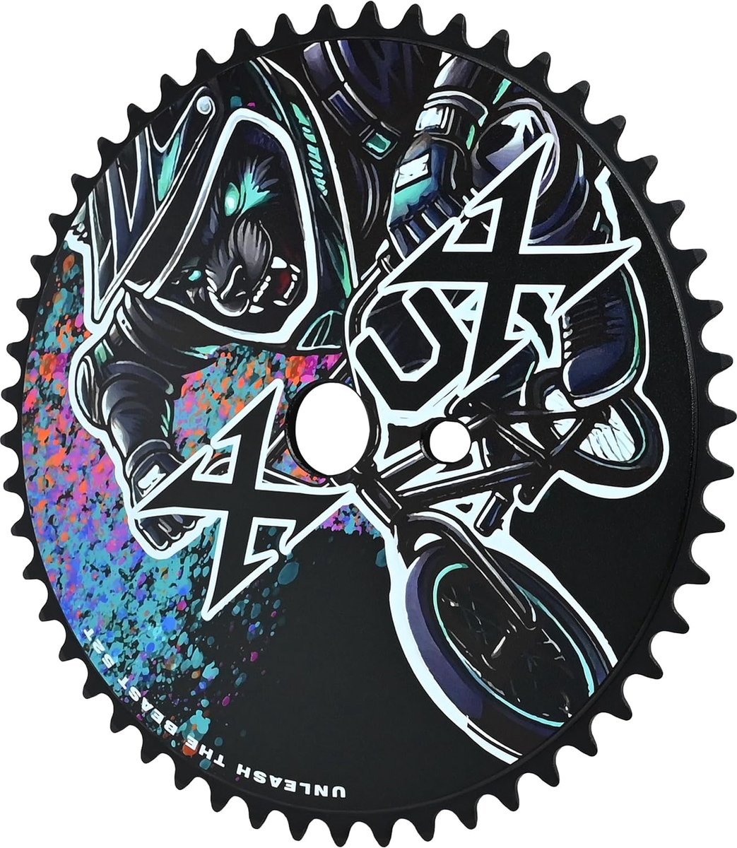 BMX kettingblad 52T - zwart - lichtgewicht - verbeterde krachtoverdracht - ShopVlot