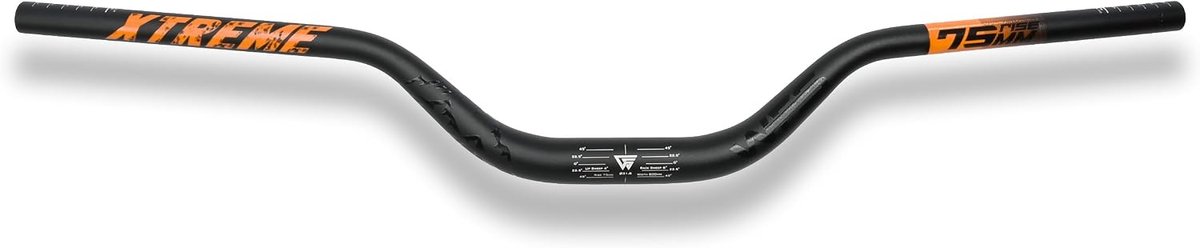 Fietsstuur 31,8 x 800 mm - Aluminium - 75 mm rise - Perfecte controle tijdens ritten - ShopVlot