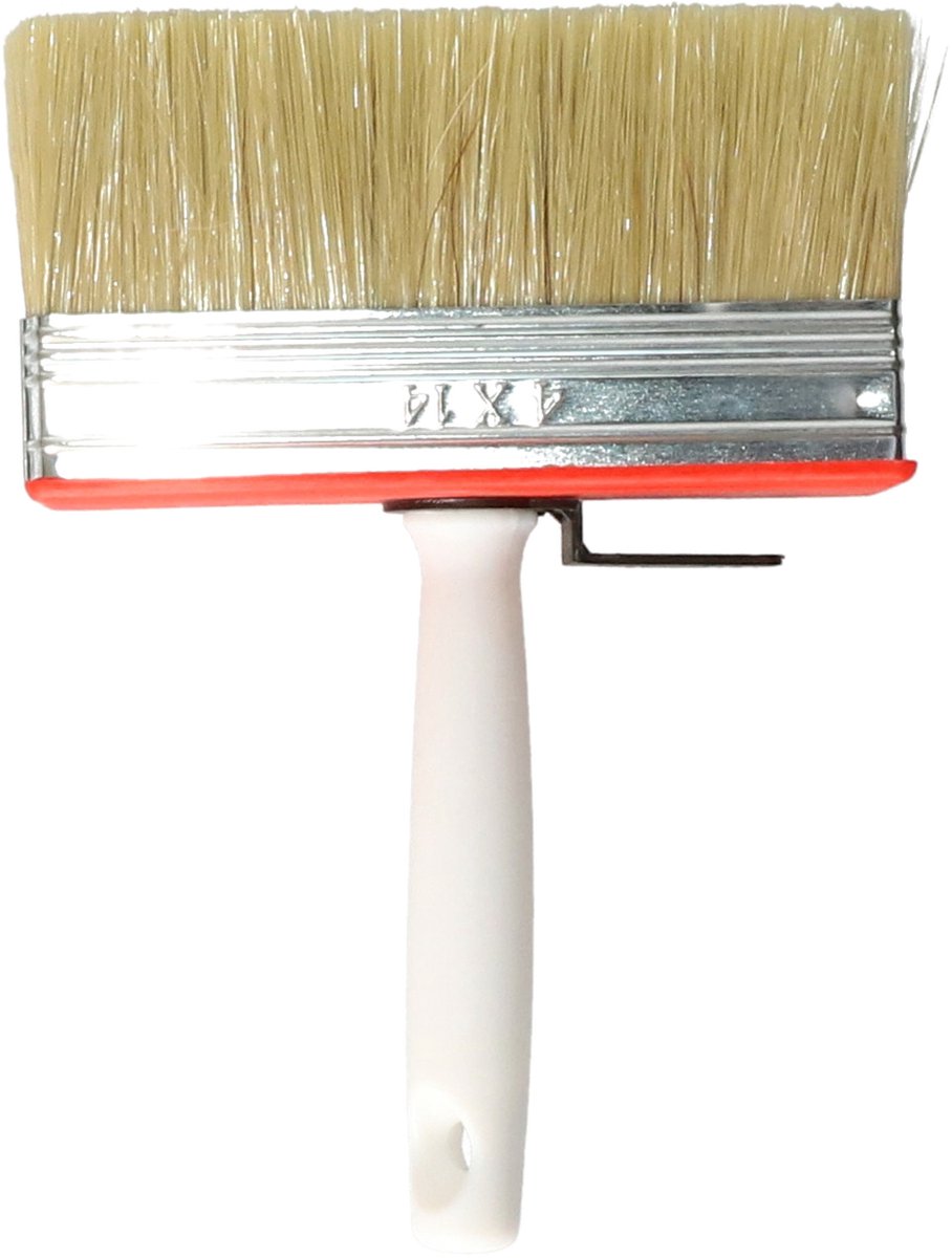 Sorex Blokkwast van 14 x 4 cm - schilderen - verfspullen - dikke kwasten - kunststof - syntetische haren
