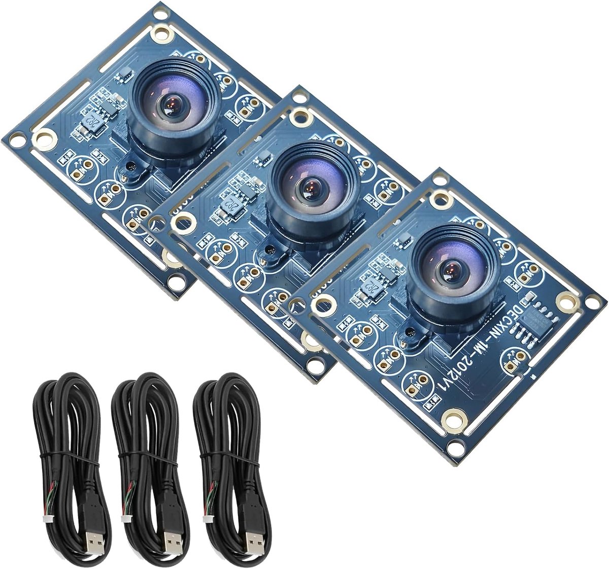 OV9732 camera module 720p - 3x 100° lens - USB kabel - ideaal voor bewakingssystemen - ShopVlot