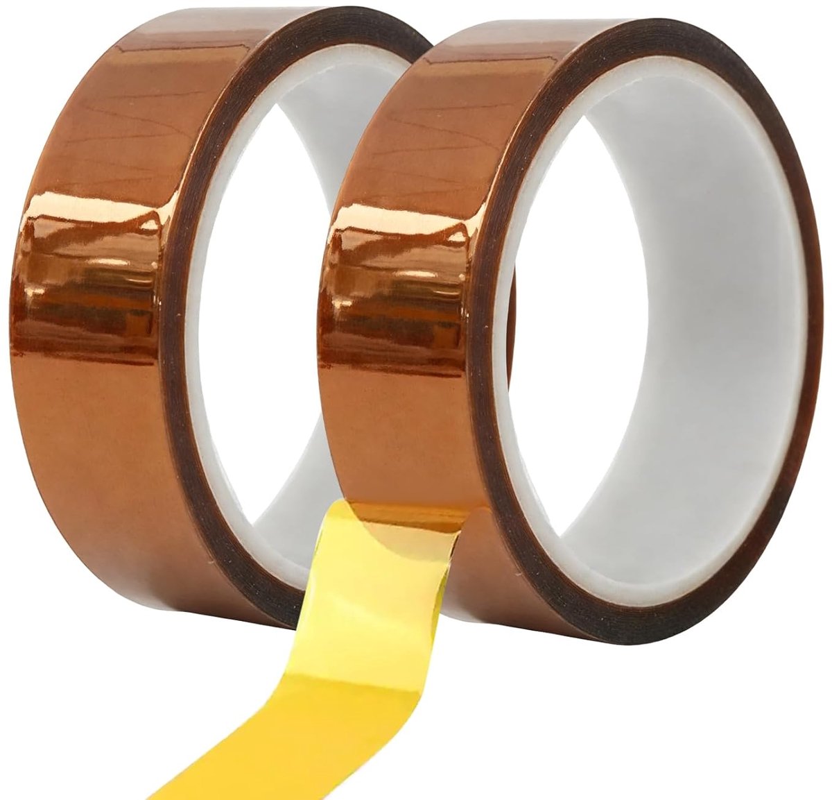 Kapton Thermal Tape 20 mm x 33 m - Polyimide - Hoge temperatuur weerbestendig - Geschikt voor 3D printers - ShopVlot