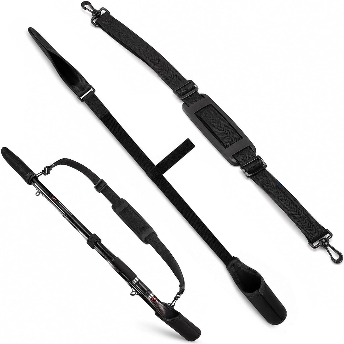 Vishengelhoes 58-150 cm - neopreen - verstelbaar - schokbestendig en ademend - ShopVlot