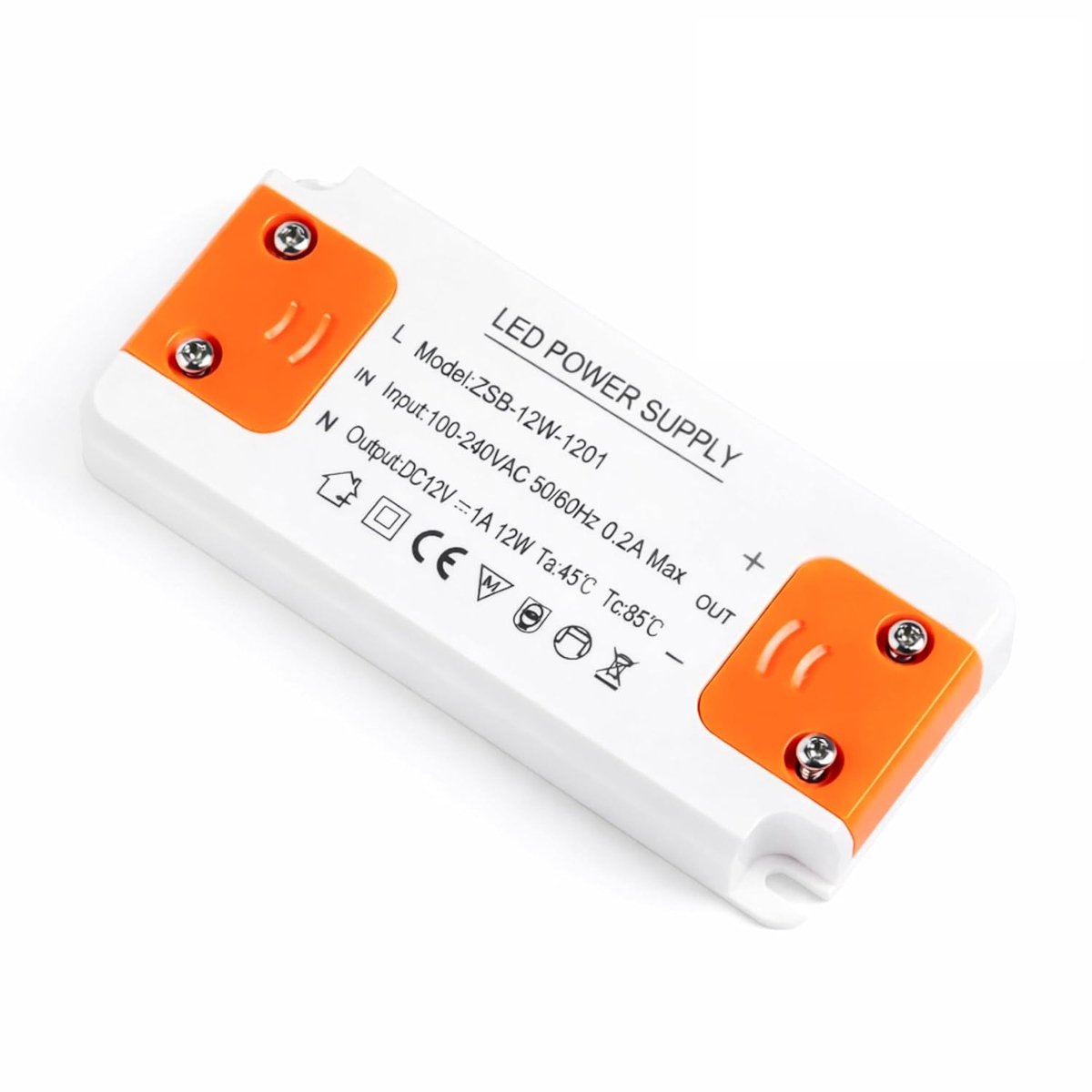 LED transformer 220 V naar 12 V - 12 W - constant voltage - ideaal voor LED verlichting - ShopVlot