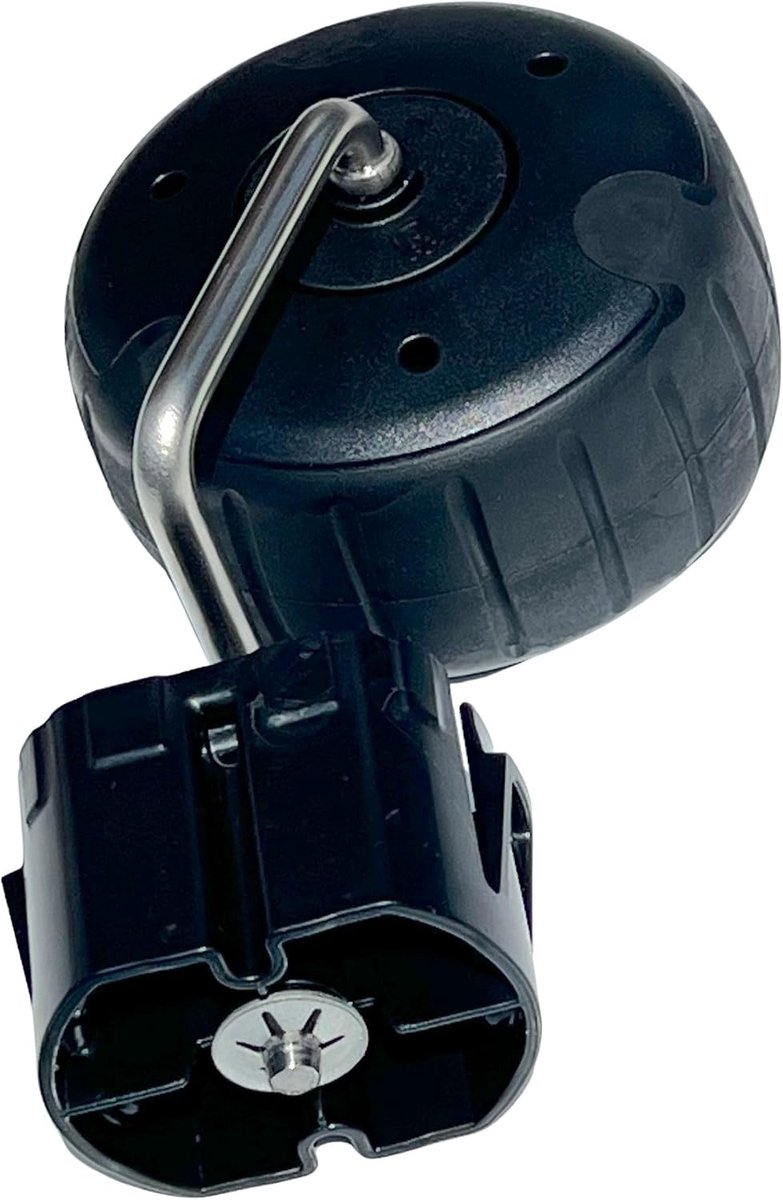 Reparatieset voor robotmaaiers - 1 wiel (6mm as) - inclusief body gate - vervangingsonderdeel - ShopVlot