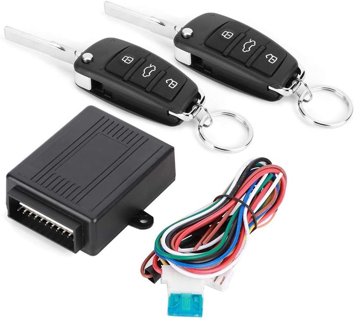 Universeel Autoslot Keyless Entry Systeem - Afstandsbediening - Beveiliging - Eenvoudig in gebruik - ShopVlot