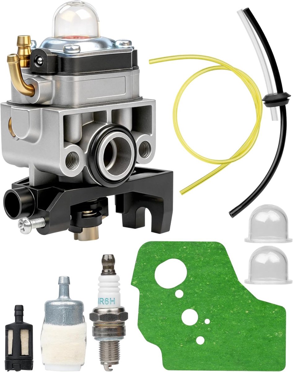 Carburateur voor bosmaaier - vervangend onderdeel - inclusief pakkingen, filters en bougie - optimale prestaties - ShopVlot
