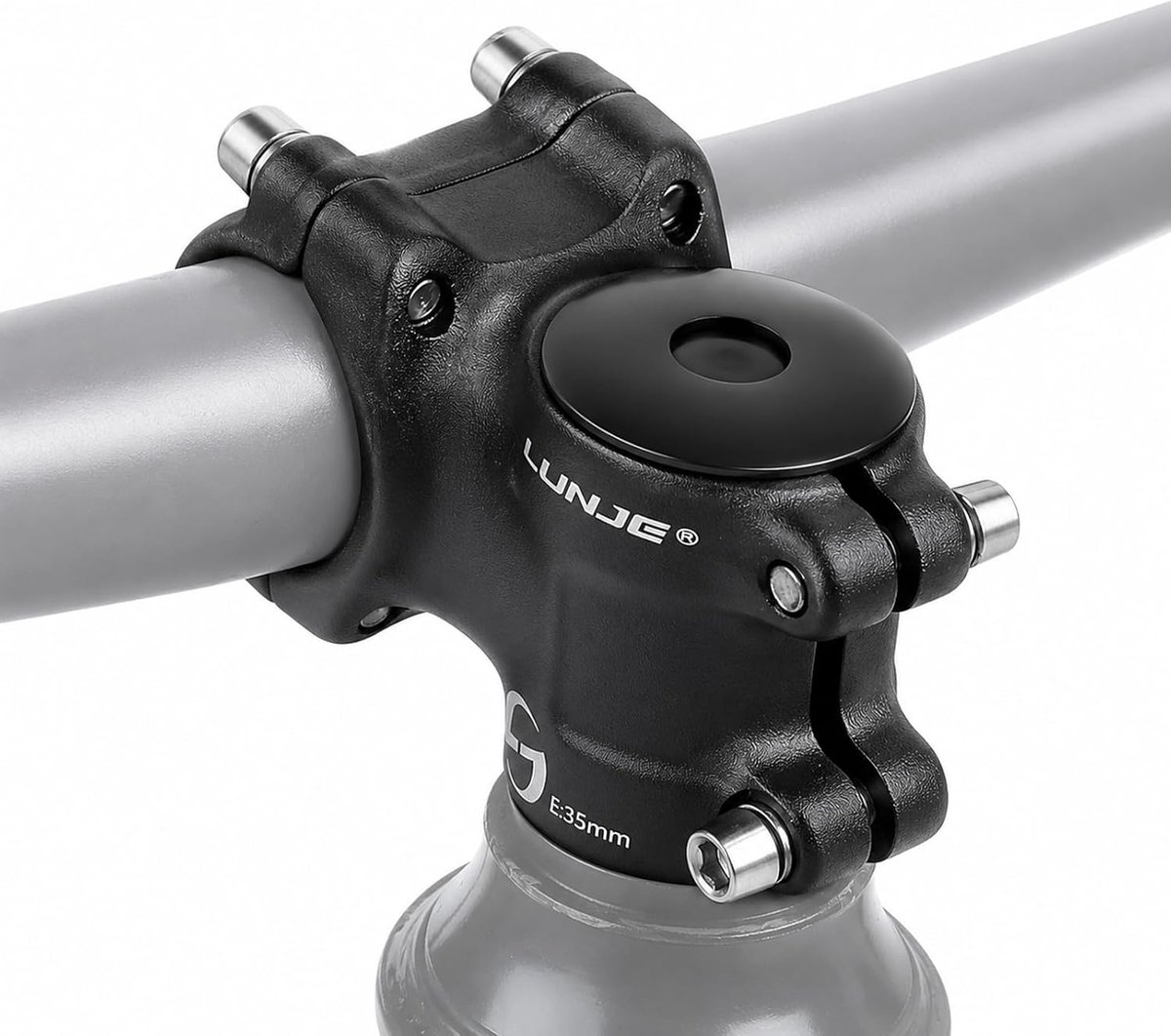 MTB stuurpen 1-35 mm - aluminium kort - lichtgewicht en roestvrij - betere controle voor mountainbikes - ShopVlot