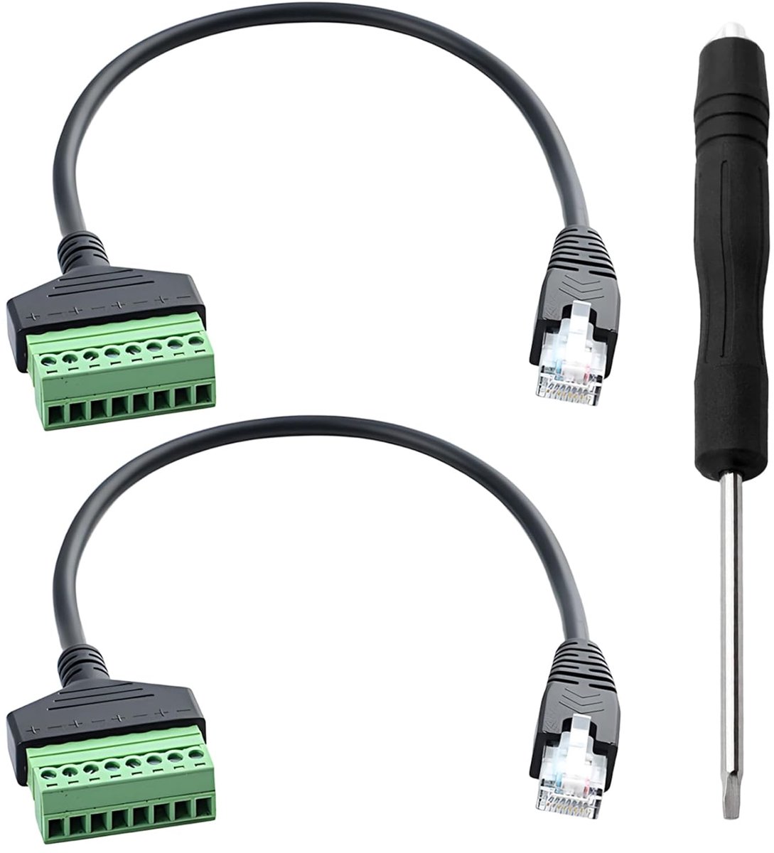 RJ45-stekker zonder gereedschap - 2 stuks - CAT7-netwerkverbindingen - ideaal voor gaming en 4K-streaming - ShopVlot