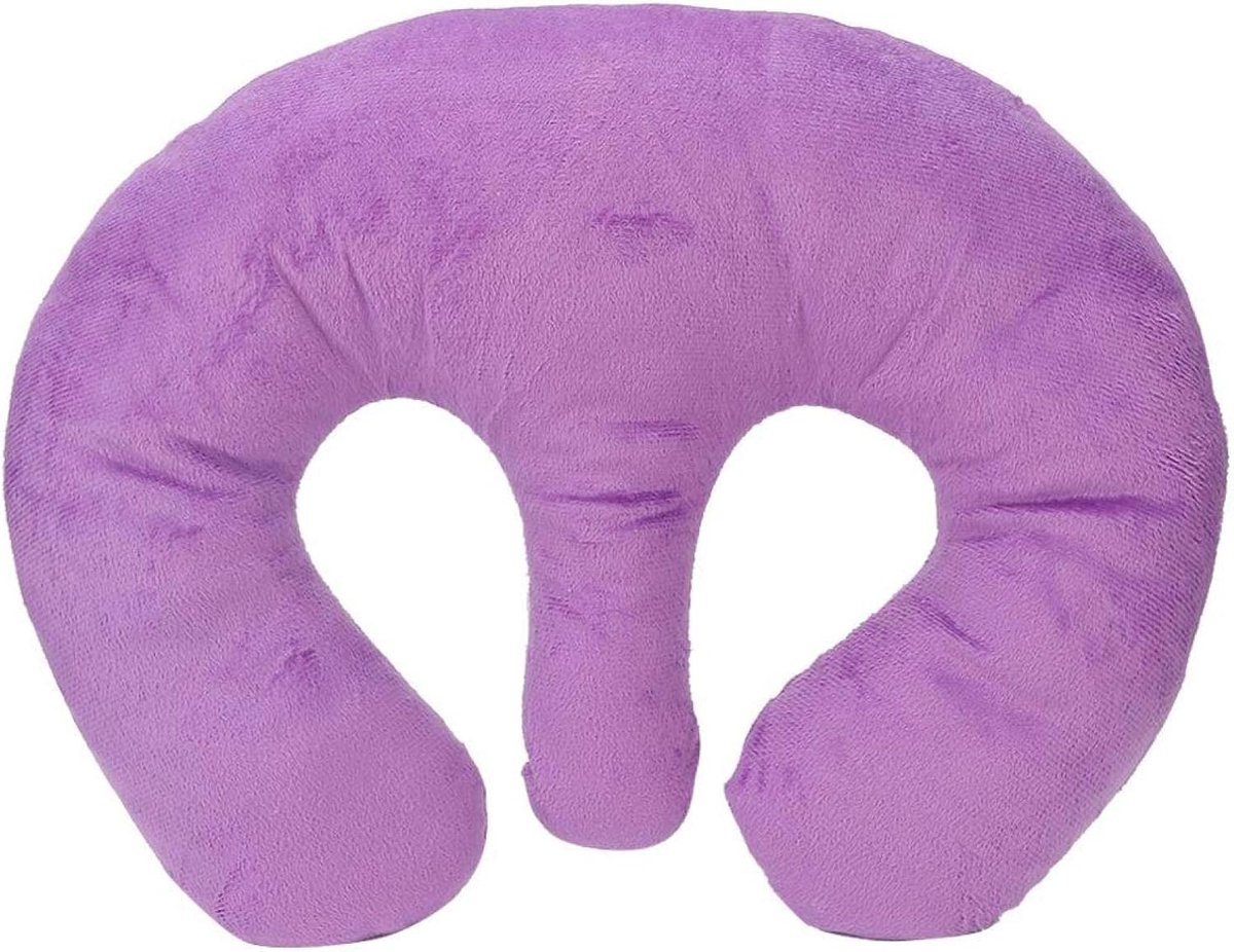 Borstsupportkussen - Paars polyester - Comfortabel voor massages - Ondersteunt bij borstvoeding - ShopVlot