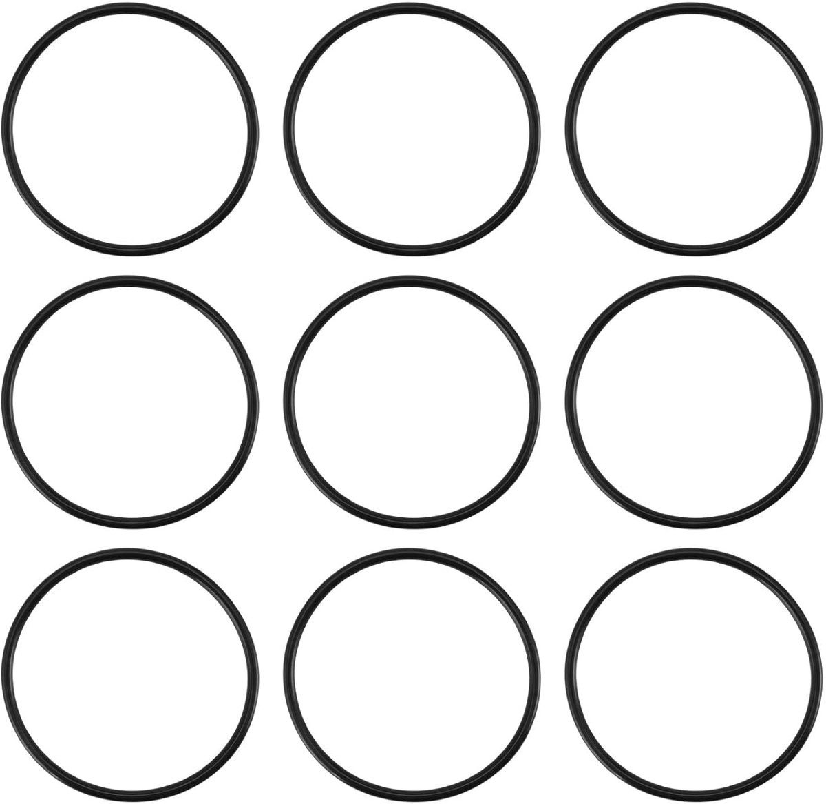 O-Ringen 66mm OD - Nitrilrubber - Flexibel - Geschikt voor diverse afdichtingen - SnelShoppen