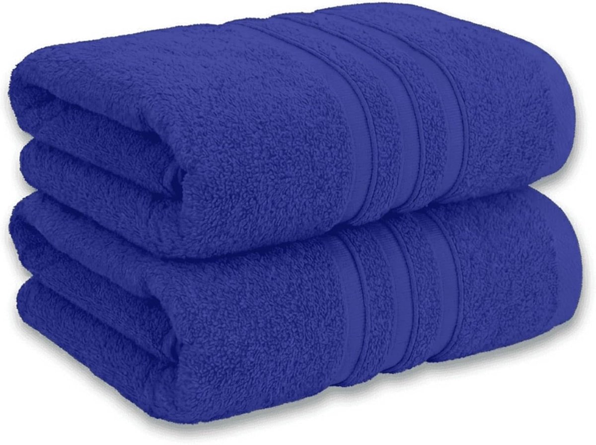 Douchetowels Set van 2 - 100% Katoen - Absorberend en Duurzaam - Ideaal voor dagelijks gebruik - SnelShoppen