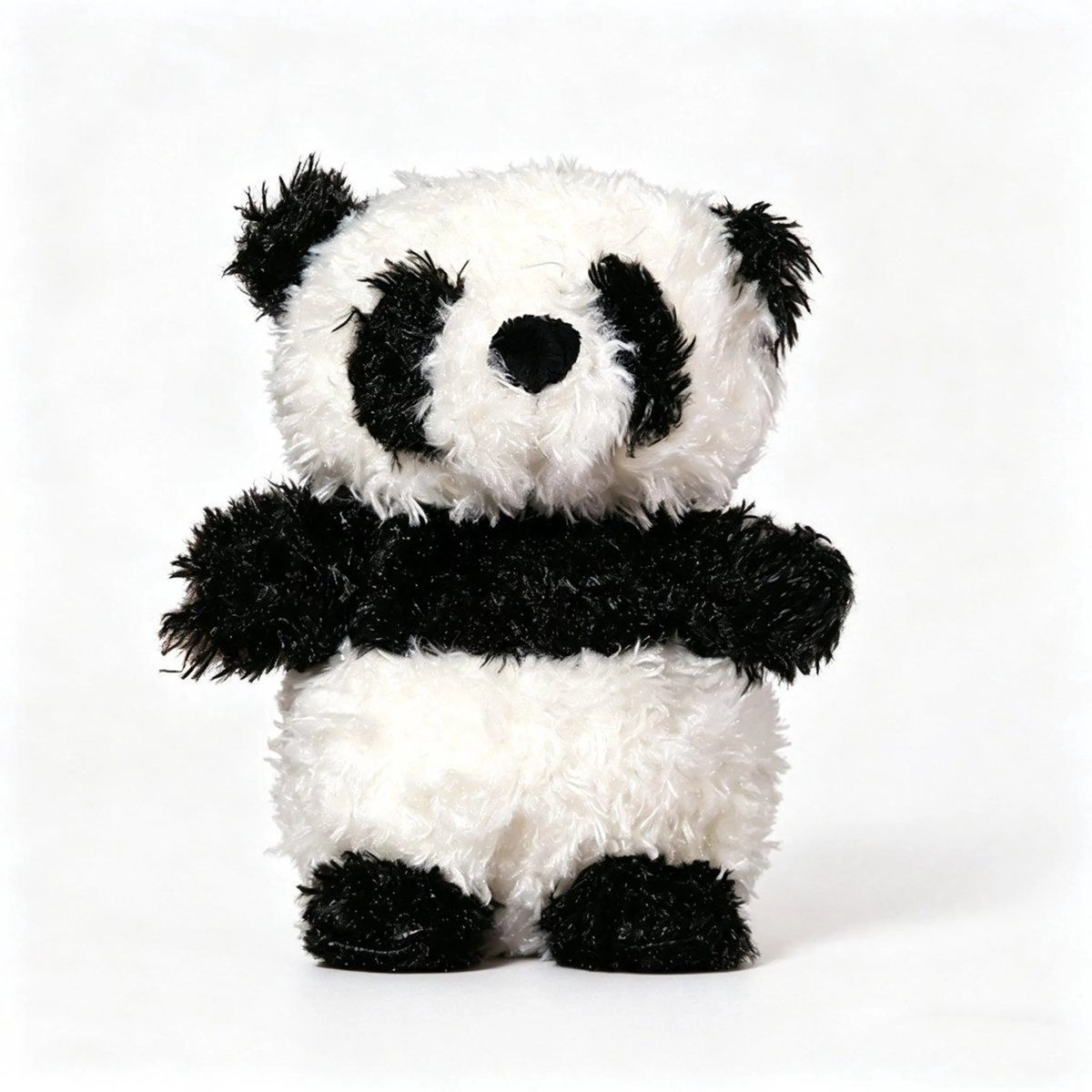Casalora Pluche Knuffel – Panda Pop – 30cm – Schattige Panda Knuffel – Zacht Comfortabel – Cadeau voor Kinderen Ter Ontspanning en Verzachting van Emoties – Zwart-Wit