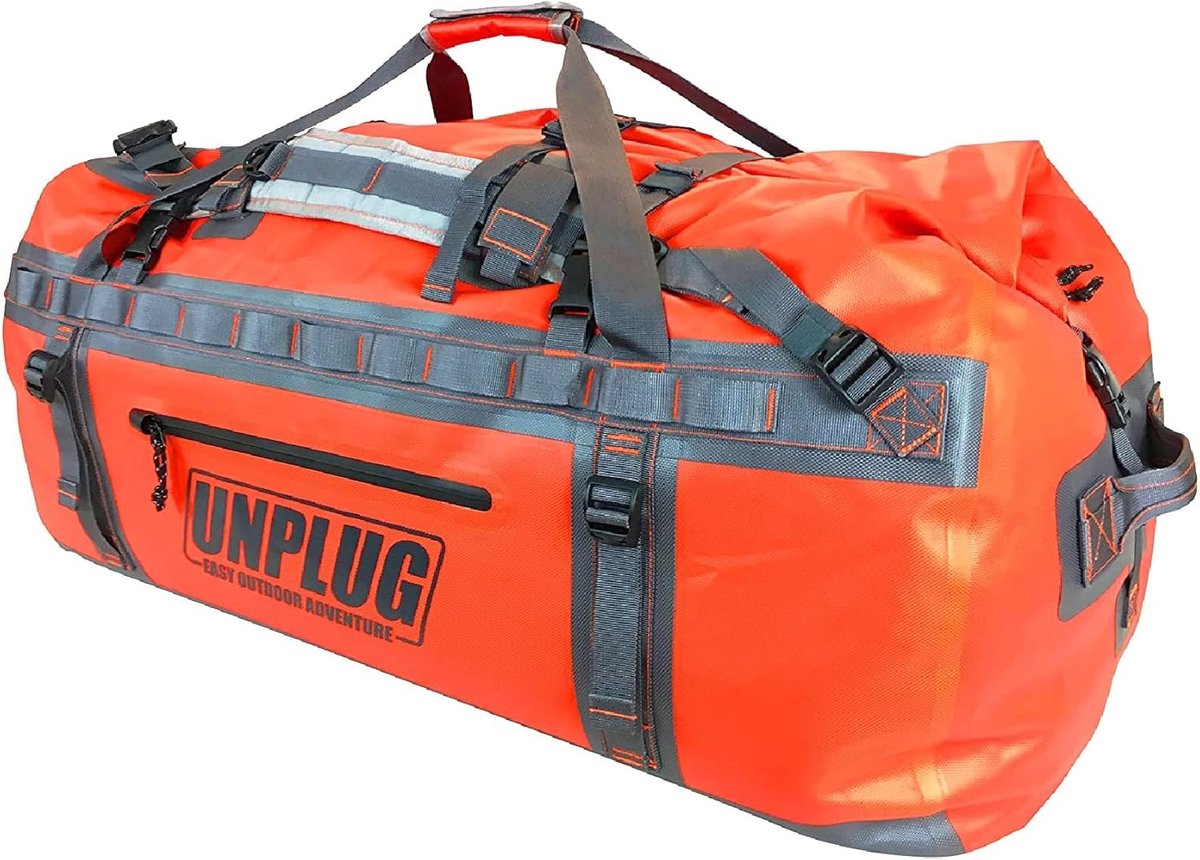 Duffel bag 1680D heavy duty - waterdicht - extra groot - ideaal voor avontuurlijke reizen - SnelShoppen