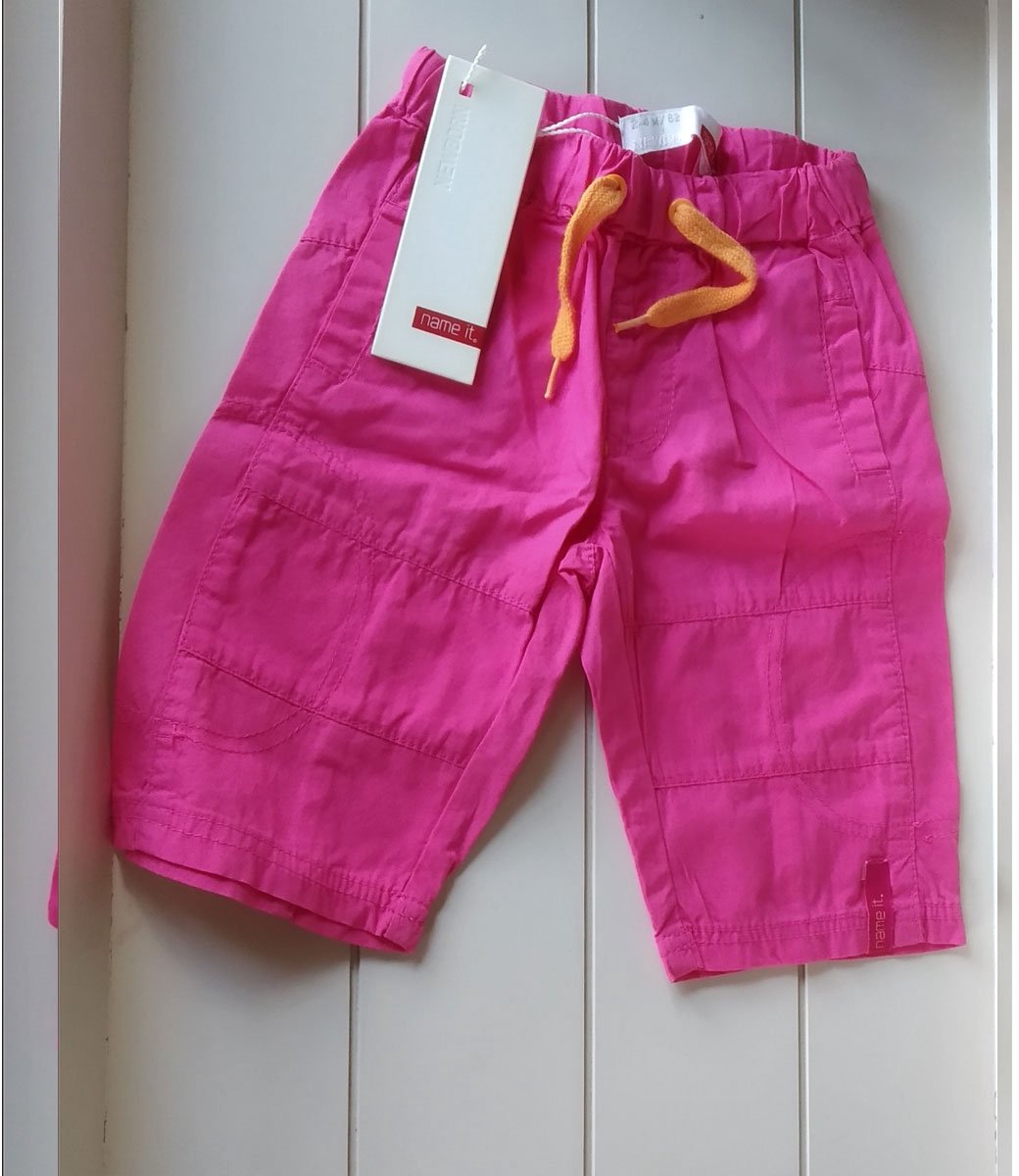 Name IT zomerbroek roze maat 62