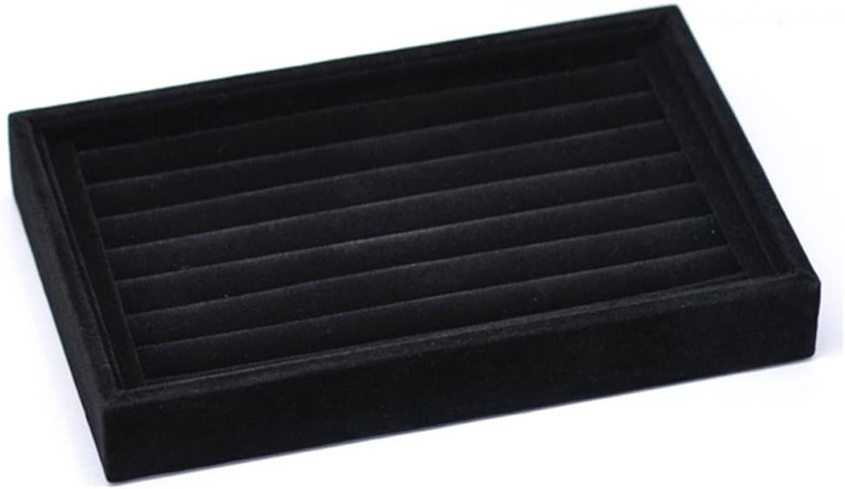 Sieradenhouder ring-tray 23 x 15 cm - luxe opbergdoos - praktisch en overzichtelijk - ShopVlot