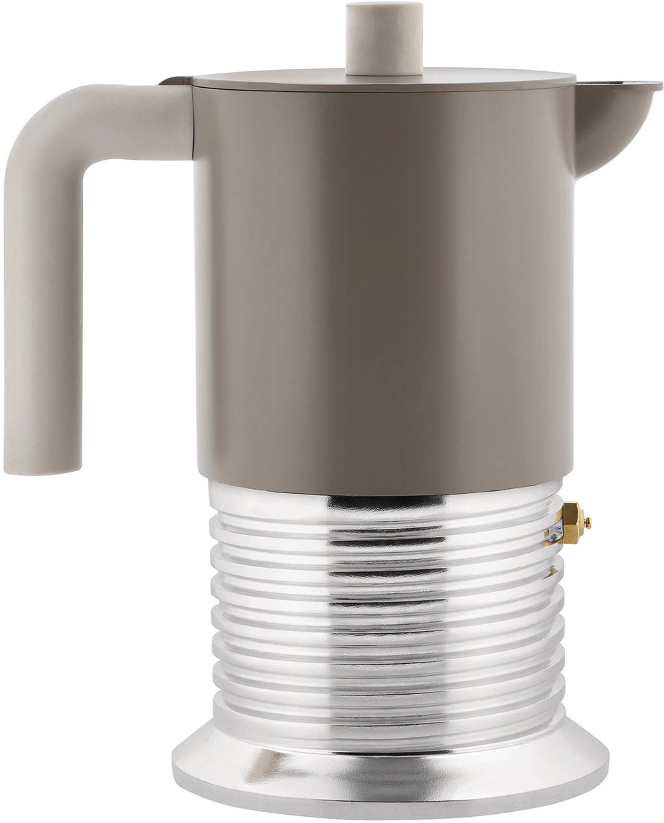Alessi Vite Percolator - 6 kops - Grijs - Inductie