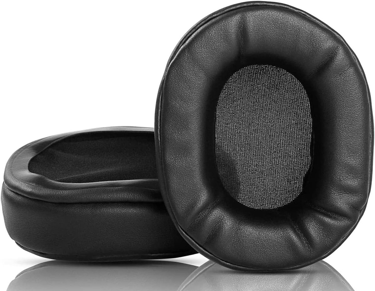 Vervangende oorkussens voor hoofdtelefoon - premium kunstleer - geluidsisolatie - optimaal comfort - ShopVlot