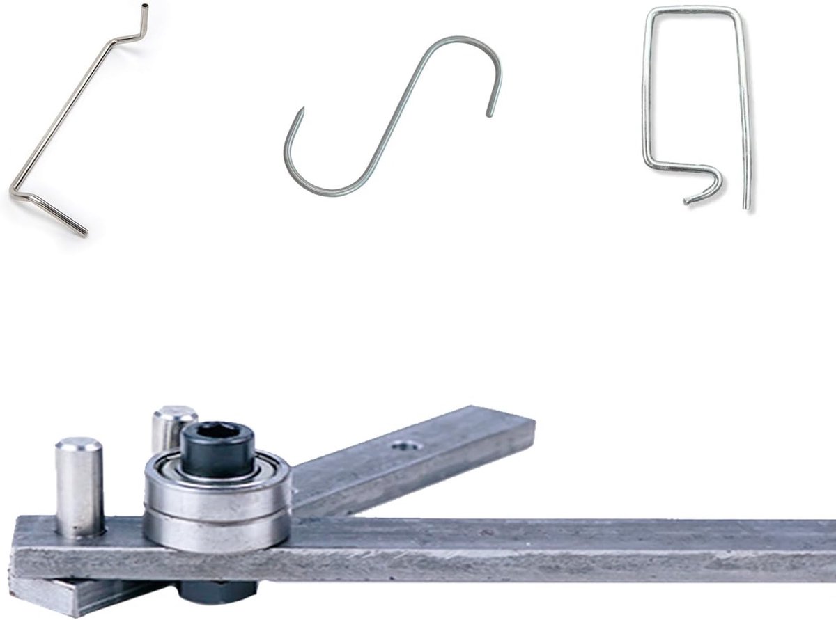 Handmatige buigmachine 1 tot 10 mm - staal, koper, aluminium - multifunctioneel - ideaal voor klussen - ShopVlot
