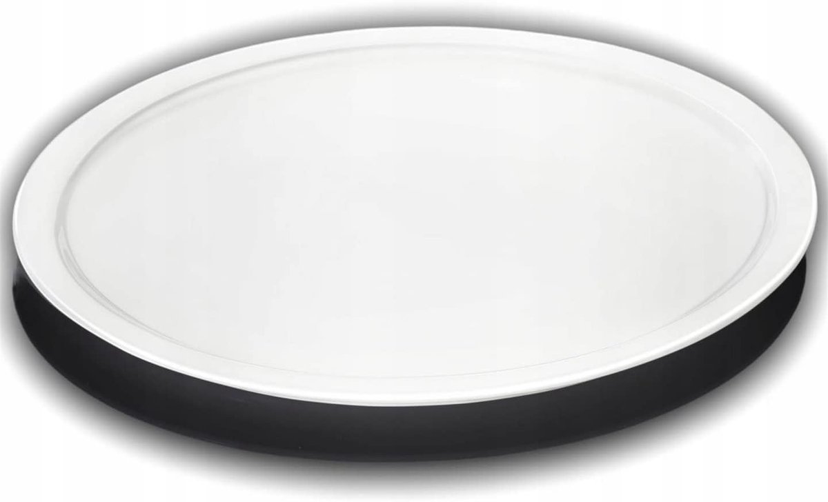 Pizzaplaat 35,5 cm - Aluminium - Geschikt voor oven - Perfect voor het bakken van pizza - ShopVlot