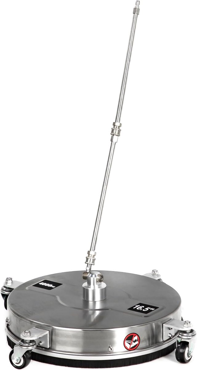 Oppervlakte cleaner 46 cm - Voor hogedrukreinigers - Efficiënt reinigen - Bespaart tijd - ShopVlot