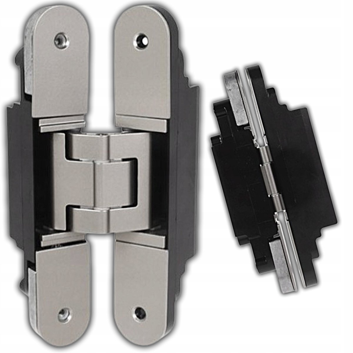 Onzichtbare Deurklink 160x28mm 3D Verstelbaar Chroom Satin