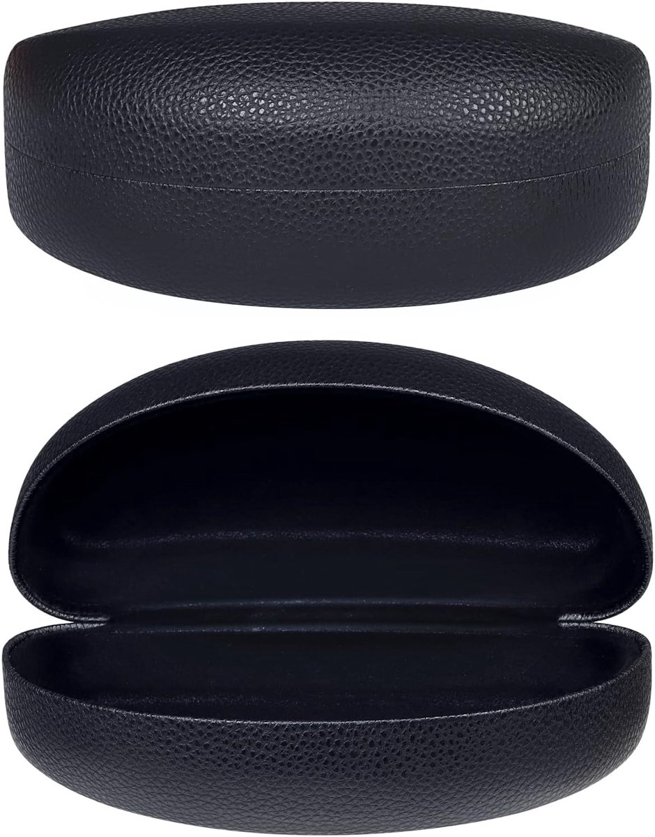 Zonnebril Etui Groot - PU Leer Klassiek - Hard Shell - Bescherming voor jouw zonnebril - SnelShoppen