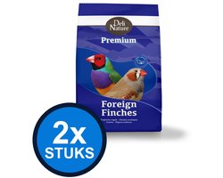 2x Deli Nature - Premium tropische vogels 4kg - Vogelvoer - 4 kg