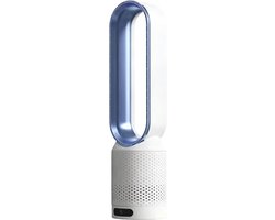 Kraftverdia Ventilator Staand - Bladloze Ventilator 58 cm - Luchtcirculator met Afstandsbediening, 8 Snelheden, 90° Oscillatie, Timer en Luchtzuivering – Veilig en Comfortabel voor Woonkamer, Slaapkamer en Kantoor - Blauw