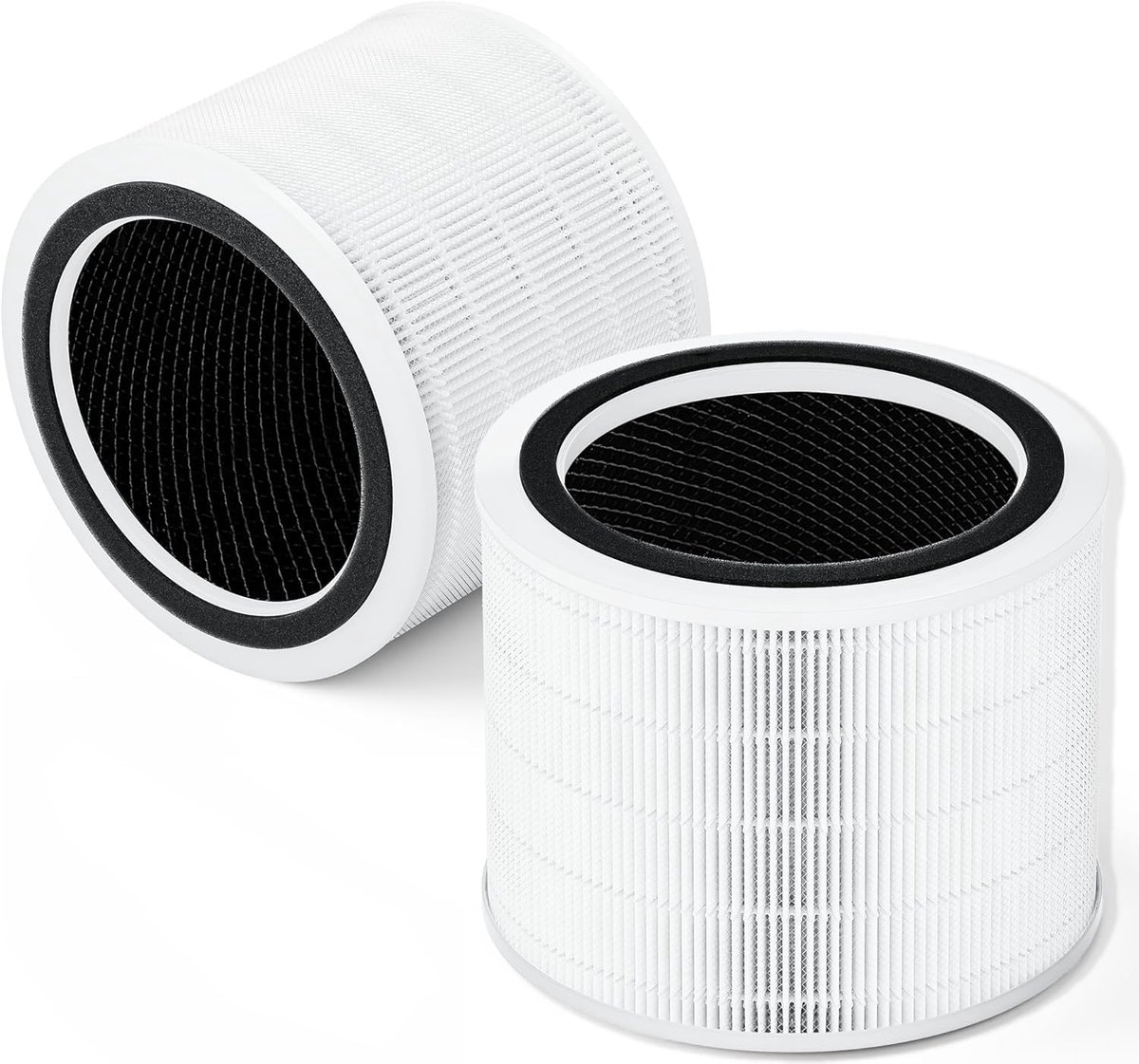 SnelShoppen - Core 200S-RF Vervangingsfilter voor Luchtreiniger, 3-in-1 HEPA-filter met Actieve Kool en Nylon Voorfilter, 2 Stuks voor Optimale Luchtk
