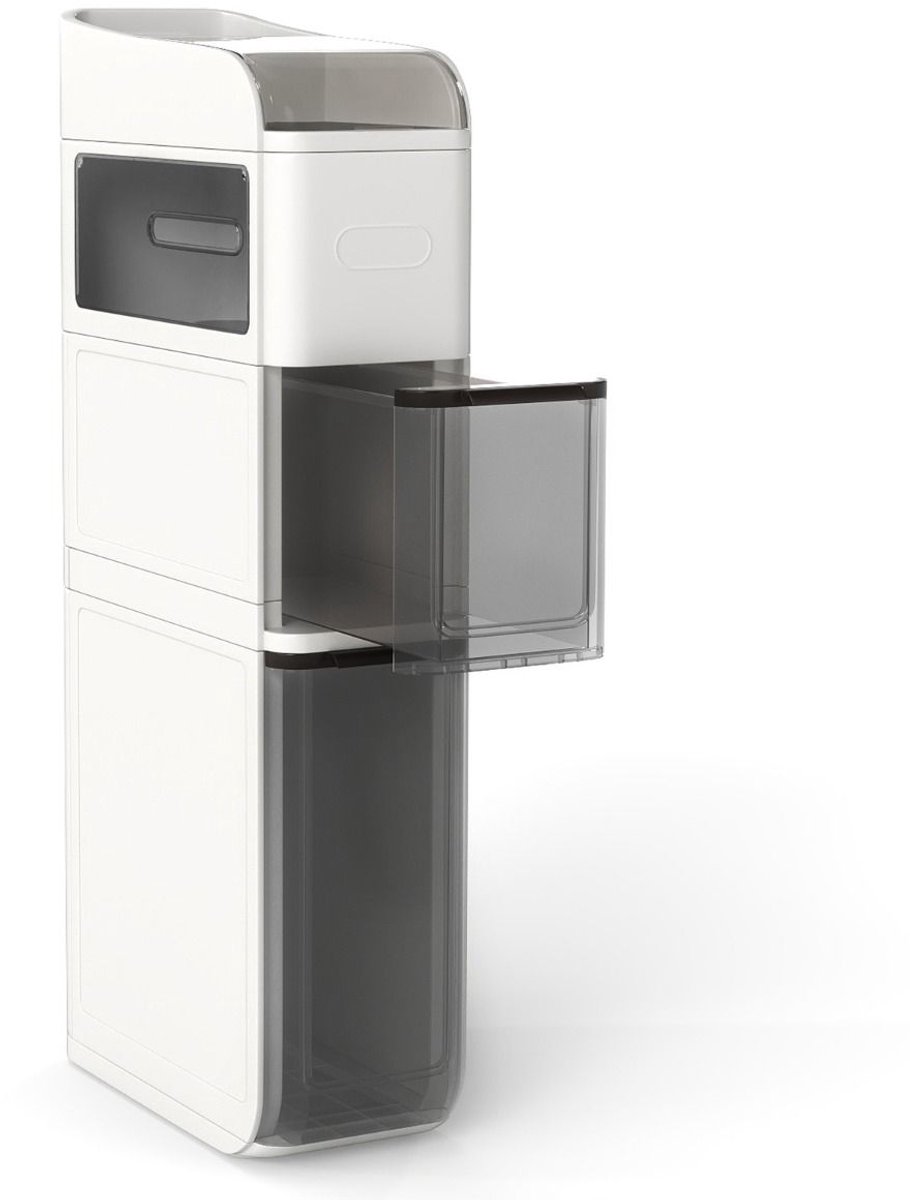 SureDeal® - Badkamerkast - 4-laags Ruimtebesparende Opbergkast - Kleine Ruimtes - 43x18x88