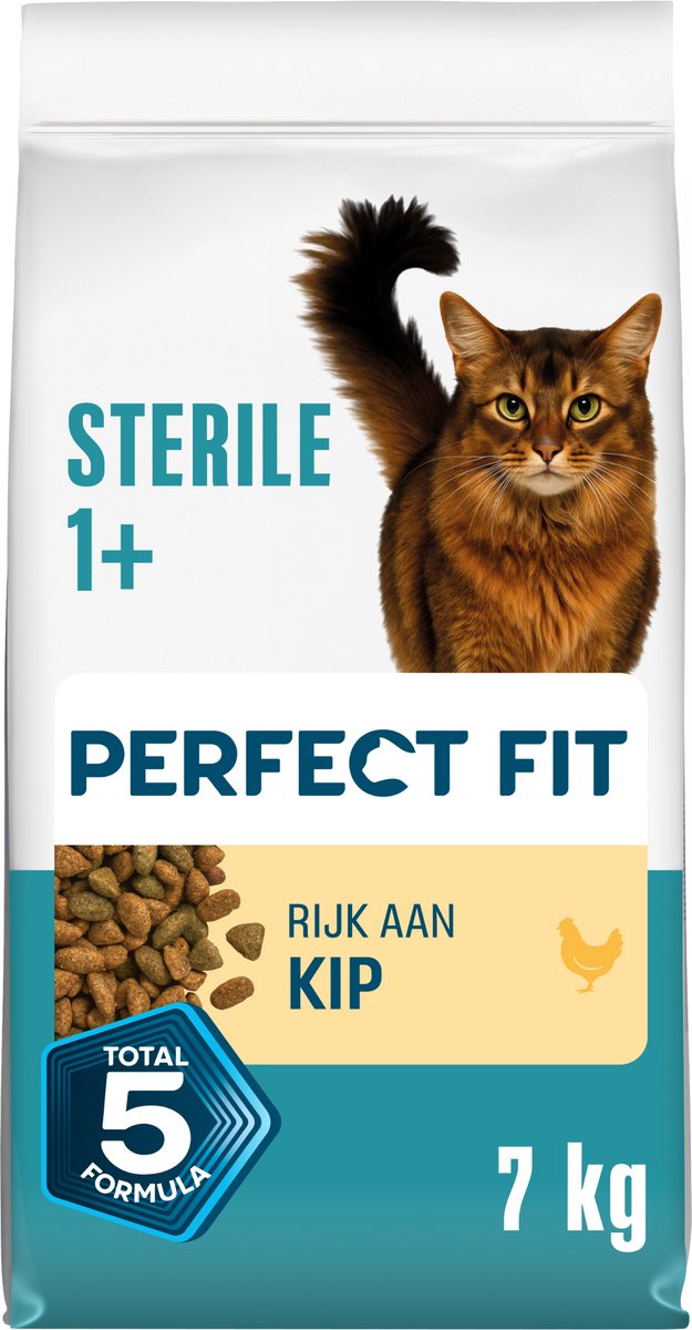 Perfect Fit Perfect Fit Kattenbrokken - Sterile- Kip - 7kg