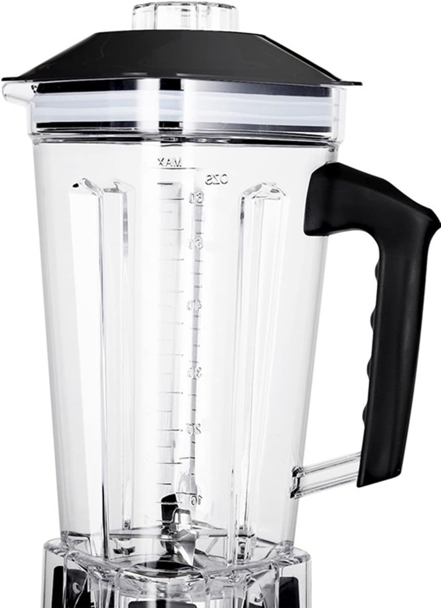 Thijox - Professionele Blender 2200 W - Krachtige Mixer voor Shakes en Smoothies - 2 Liter BPA-vrije Tritan Bak - Timer en Roestvrij Stalen Messen - I