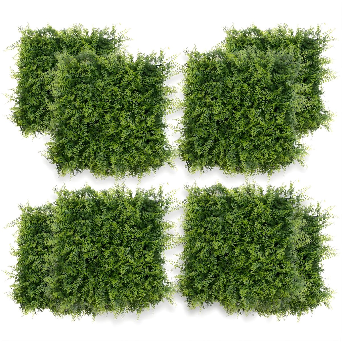 Kunsthaag Panelen Set - 12-Delige Boxwood Panels 50x50 cm - Groen