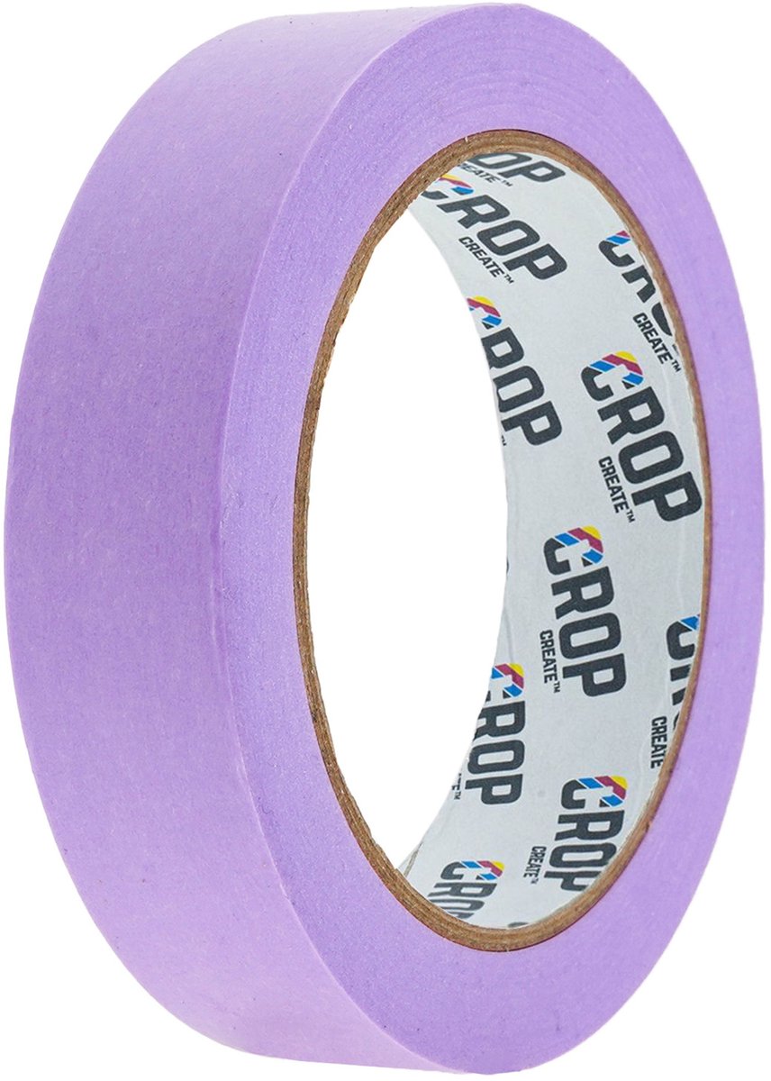 CROP Washi Tape Lila 24mm - per rol