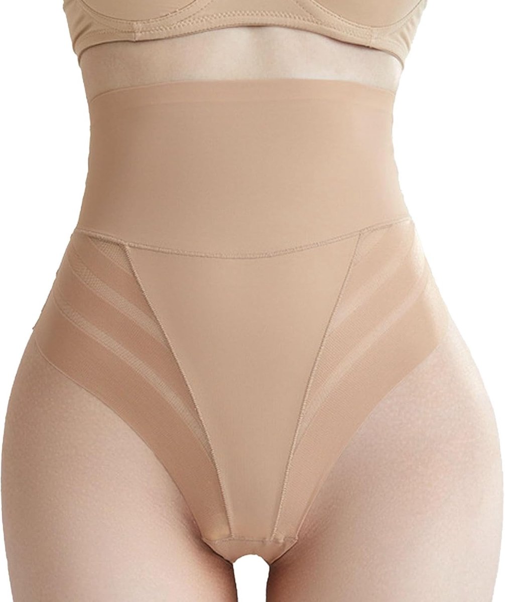 Hoogwaardige High Waist Control Thong voor Tummy Control, Slanker Lichaam en Comfortabele Ondersteuning