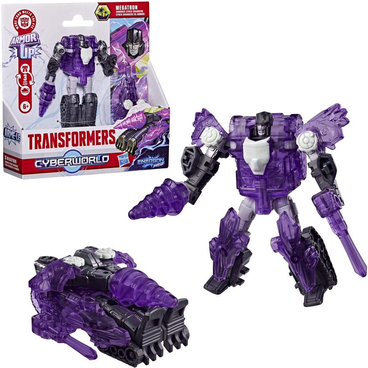 Transformers Cyberworld Armored Cyber Changers Megatron