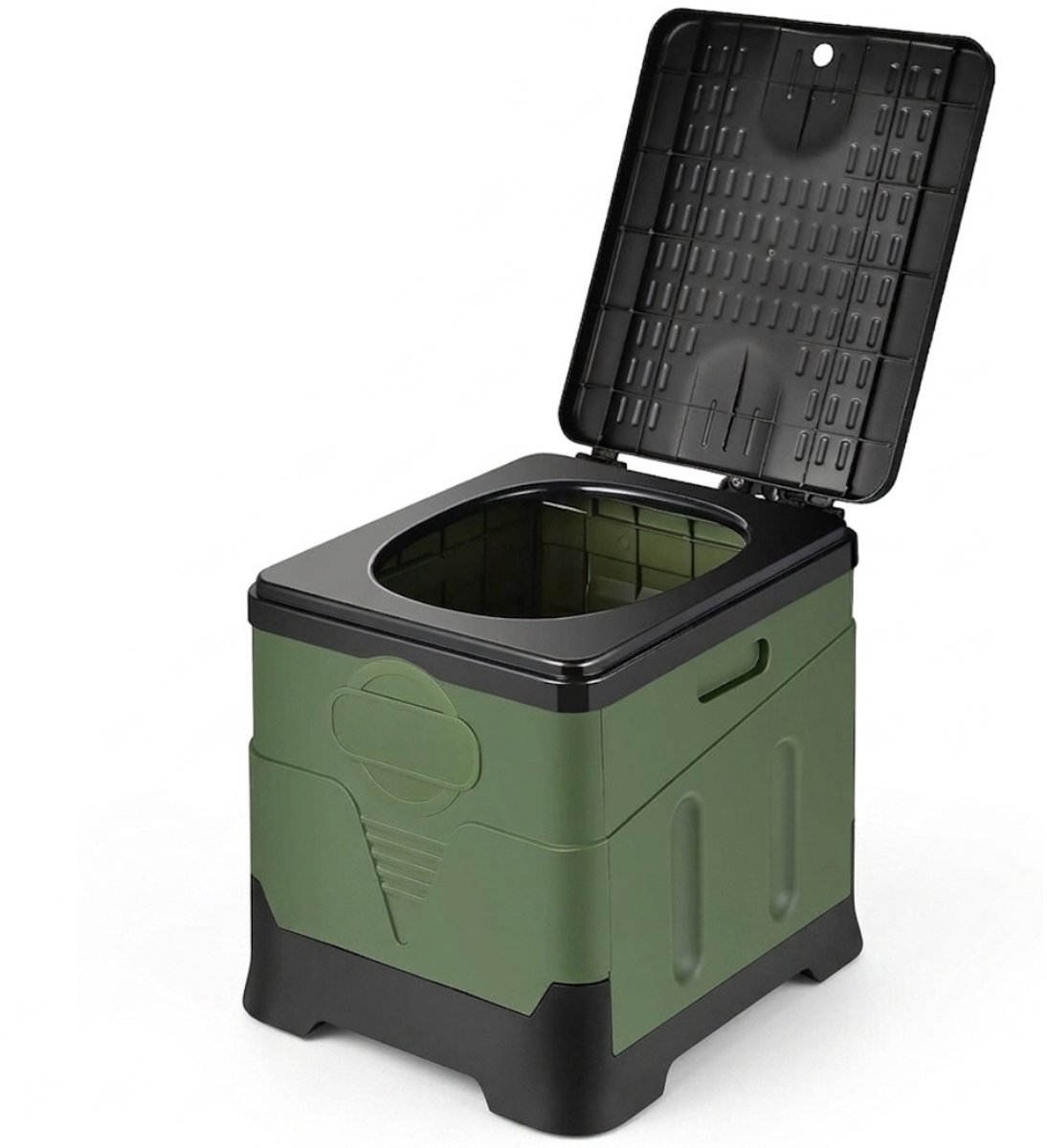 VLSelect® Camping Toilet - Draagbaar Toilet - Toiletemmer